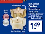 Geriffelte Sternenkerze von Home Creation im aktuellen ALDI SÜD Prospekt für 1,49 €
