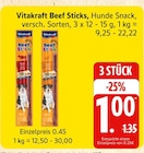Beef Sticks Angebote von Vitakraft bei Marktkauf Buchholz für 1,00 €