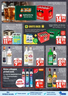 Bier im aktuellen EDEKA Prospekt (Neumünster) Bier im EDEKA Prospekt "Top Angebote" mit 30 Seiten (Neumünster)