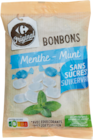 Bonbons Sans sucres - CARREFOUR ORIGINAL à 2,49 € dans le catalogue Carrefour