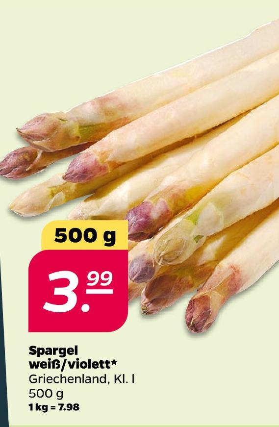 Spargel weiß/violett