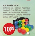 Kinderspielzeug im V-Markt Prospekt Fun Boccia Set im aktuellen V-Markt Prospekt für 10,99 €