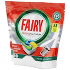 Tablettes pour lave-vaisselle Fairy Fresh Platinum - Fairy à 6,19 € dans le catalogue Action