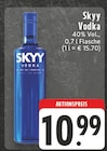 Skyy Vodka Angebote von SKYY bei E center Bad Salzuflen für 10,99 €