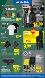 Lidl Arbeitsschuhe im Prospekt 