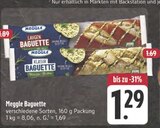 Laugen Baguette Angebote von Meggle bei E center Jena für 1,29 €