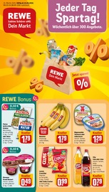 Cola im REWE Prospekt in Werdau Aktueller REWE Prospekt mit Cola, "Dein Markt", Seite 1