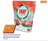 Fresh Platinum Spülmaschinentabs von Fairy im aktuellen Action Prospekt für 11,99 €