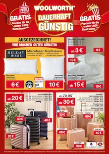 Microfaser im Woolworth Prospekt "NEUERÖFFNUNG IN BERLIN" mit 8 Seiten (Berlin)