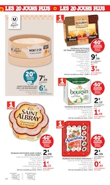 Promos Fromage À Raclette dans le catalogue "LES 20 JOURS PLUS" de Super U Fromage À Raclette en promo dans le catalogue Super U à la page 14