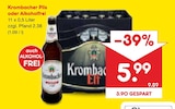 Pils oder Alkoholfrei im Angebot bei Netto Marken-Discount in Eberswalde Pils oder Alkoholfrei Angebote von Krombacher bei Netto Marken-Discount Eberswalde für 5,99 €