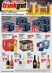 Aktueller Trinkgut Getränkemarkt Prospekt in Geisenfeld und Umgebung, "Aktuelle Angebote" mit 4 Seiten, 29.04.2024 - 04.05.2024