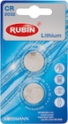 Knopfzellen im Rossmann Prospekt Knopfzellen von Rubin im aktuellen Rossmann Prospekt für 1,99 €