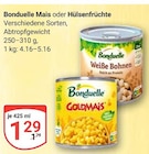 Goldmais im Angebot bei GLOBUS in Gera Goldmais Angebote von Bonduelle bei GLOBUS Gera für 1,29 €