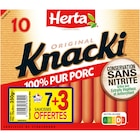 KNACKI - HERTA en promo chez Carrefour KNACKI - HERTA dans le catalogue Carrefour