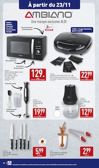 Promo Couteau dans le catalogue Aldi du moment à la page 25