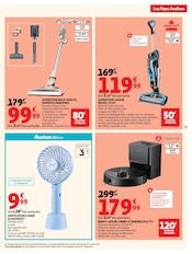 Aspirateur en promo dans le catalogue Auchan Hypermarché à la page 23