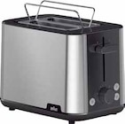PurShine Kompakt-Toaster HT 1510 BK von Braun für 24,99 € bei MEDIMAX im Angebot PurShine Kompakt-Toaster HT 1510 BK von Braun im aktuellen MEDIMAX Prospekt