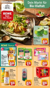 Aktueller REWE Prospekt "Dein Markt" Seite 1 von 16 Seiten für München