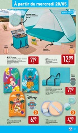 Prix et réduction Tente dans le prospectus Aldi en cours Offre Tente dans le catalogue Aldi du moment à la page 27