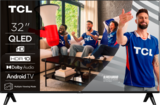 TV QLED 32" / 80 cm
TCL 32S4K - TCL - Auchan Hypermarché à Mantes-la-Jolie TV QLED 32" / 80 cm
TCL 32S4K - TCL en promo chez Auchan Hypermarché Mantes-la-Jolie à 189,99 €