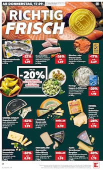 Seelachs im Kaufland Prospekt "Hier bin ich richtig" mit 66 Seiten (München)