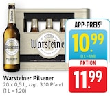 Aktuelle Warsteiner Angebote bei EDEKA in Offenburg Aktuelles Pilsener Angebot bei EDEKA in Offenburg ab 10,99 €