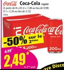 Promo Coca-Cola regular à 2,49 € dans le catalogue Norma à L'Hôpital