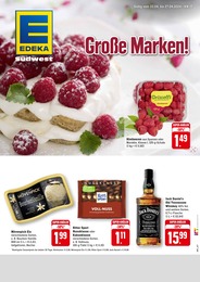 EDEKA Prospekt für Schiltach: "Aktuelle Angebote", 16 Seiten, 22.04.2024 - 27.04.2024