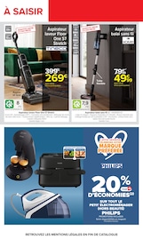 Promos Aspirateur dans le catalogue "Carrefour" de Carrefour Aspirateur en promo dans le catalogue Carrefour à la page 71