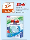 Universal Waschmittelblätter im Angebot bei Müller in Monheim Universal Waschmittelblätter Angebote von Blink bei Müller Monheim für 2,29 €