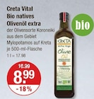 Bio natives Olivenöl extra von Creta Vital im aktuellen V-Markt Prospekt für 8,99 €
