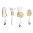 Promo Jouet pour chien x4 en tissu et cordage à 2,40 € dans le catalogue Gifi à Saint-Junien