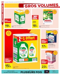 Offre Ariel dans le catalogue Carrefour du moment à la page 52