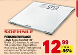 Aktuelle Haushaltskleingeräte Angebote bei E center in Mannheim Aktuelles PERSONENWAAGE "Style Sense Comfort 100" Angebot bei E center in Mannheim ab 12,99 €