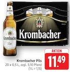 Pils Angebote von Krombacher bei E center Filderstadt für 11,49 €