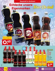 Cola im aktuellen Netto Marken-Discount Prospekt (Pirna) Cola im Netto Marken-Discount Prospekt "Aktuelle Angebote" mit 63 Seiten (Pirna)