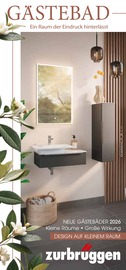Aktueller Zurbrüggen Möbel & Einrichtung Prospekt in Kirchlengern und Umgebung, "GÄSTEBAD" mit 16 Seiten, 18.02.2026 - 31.08.2026