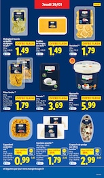 Prix et réduction Carpaccio dans le prospectus Lidl en cours Offre Carpaccio dans le catalogue Lidl du moment à la page 21