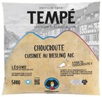 Véritable Choucroute Cuite d'Alsace - TEMPÉ - Intermarché à Versailles Véritable Choucroute Cuite d'Alsace - TEMPÉ en promo chez Intermarché Versailles à 2,45 €