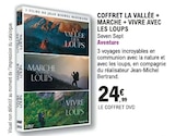 Coffret la vallée + marche + vivre avec les loups dans le catalogue E.Leclerc