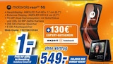 Smartphone razr22 5G bei expert im Minden Prospekt für 549,00 €
