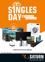 Saturn Prospekt "S1NGLES DAY", 1 Seiten, für Hanau, 09.11.2019 - 11.11.2019 Saturn Prospekt "S1NGLES DAY", 1 Seiten, für Hanau, 09.11.2019 - 11.11.2019