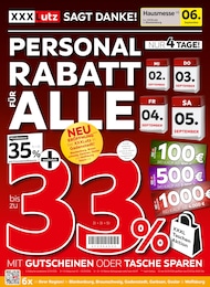 Aktueller XXXLutz Prospekt (Laatzen) XXXLutz Prospekt "PERSONALRABATT FĂśR ALLE" mit 33 Seiten (Laatzen)