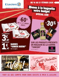 Catalogue E.Leclerc "Menez à la baguette votre budget" à Essarts-Varimpré et alentours, 52 pages, 10/02/2026 - 21/02/2026