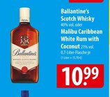 Ballantine‘s Scotch Whisky oder Malibu Caribbean White Rum with Coconut im aktuellen famila Nordost Prospekt