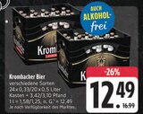 Krombacher Angebote bei EDEKA Karlstadt für 12,49 €