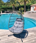 LaMaison.fr Pont-l'Évêque - Promo Fauteuil œuf suspendu pliant Léa Promo Fauteuil œuf suspendu pliant Léa à 269,00 € dans le catalogue LaMaison.fr à Pont-l'Évêque
