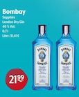 Sapphire London Dry Gin Angebote von Bombay bei Huster Zwickau für 21,99 €