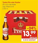 Aktuelle Tyskie Angebote bei Netto Marken-Discount in Berlin Aktuelles Pils Angebot bei Netto Marken-Discount in Berlin ab 13,99 €
